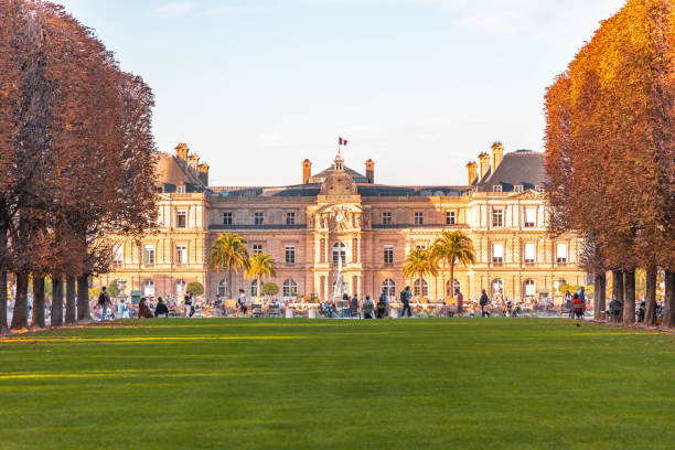 Le Jardin du Luxembourg in Paris. France.