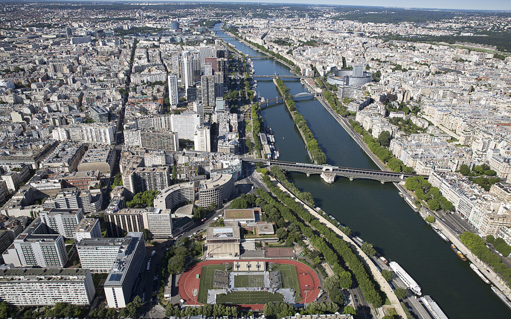 depuis la tour Eiffel